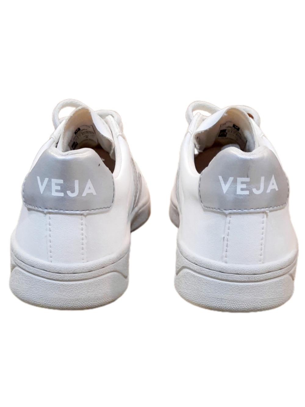 Womens VEJA Urca Fashion Sneakers CWL White/Silver size 10US 41EU EUC - Picture 5 of 6